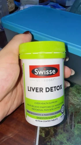 Viên uống hỗ trợ thải độc gan & giảm khó tiêu đầy bụng Swisse Ultiboost Liver Detox photo review