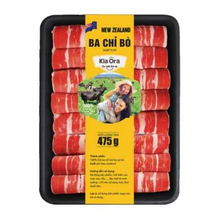 Ba chỉ bò New Zealand (475g*2)